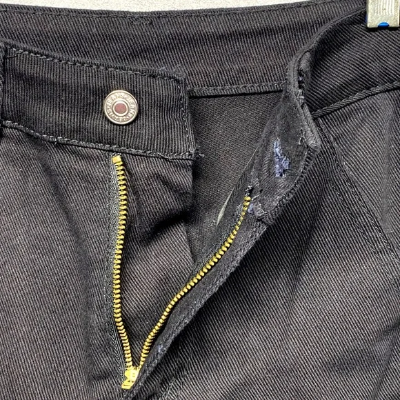 SHEIN Black Cargo Pants High Waisted Utility Pockets Casual Style XS 2 - Picture 6 of 14